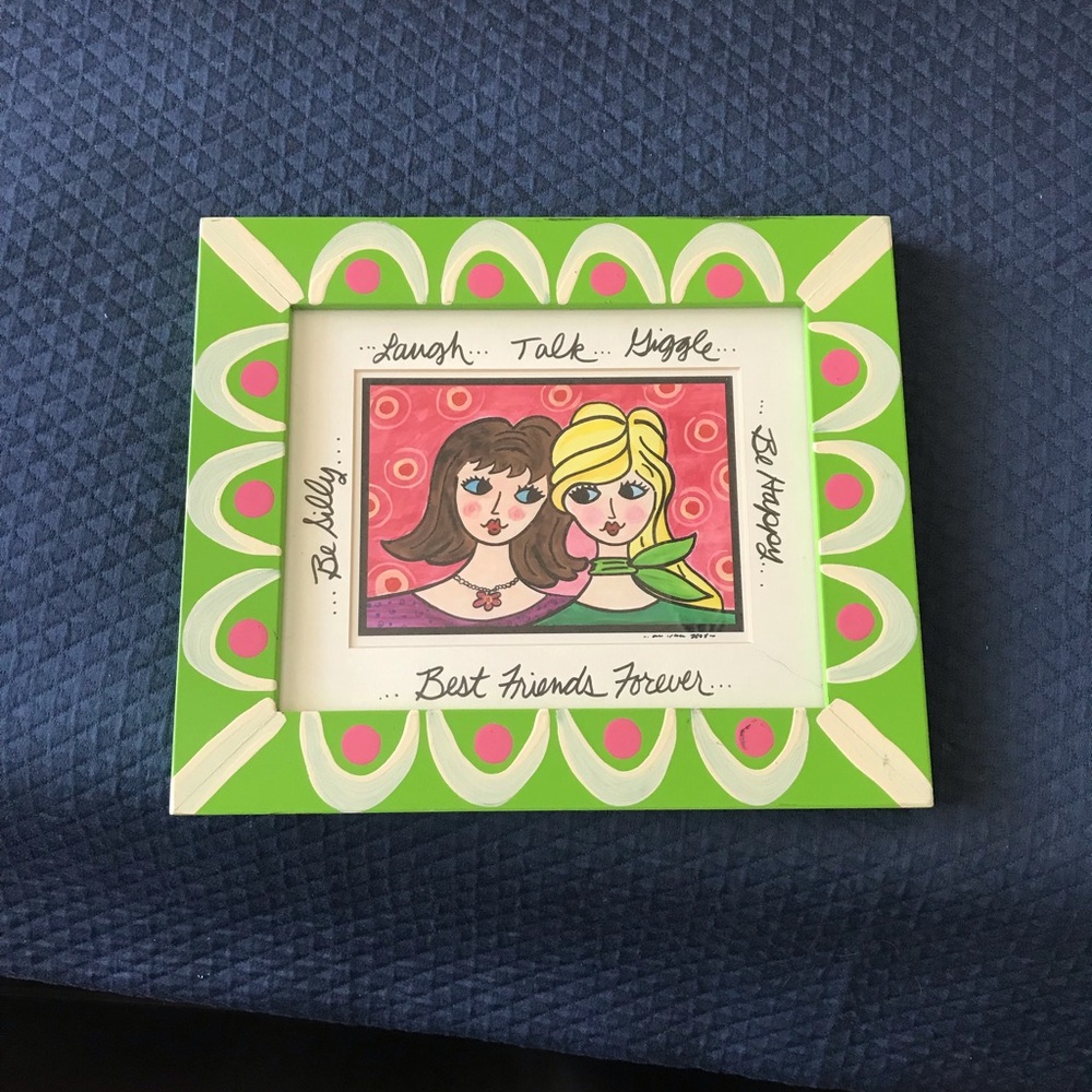 Best friends picture frame